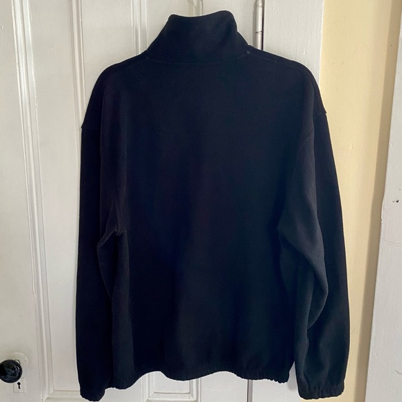 Weatherproof Men’s Fleece Zip Up Jacket - Black Small - Picture 7 of 14